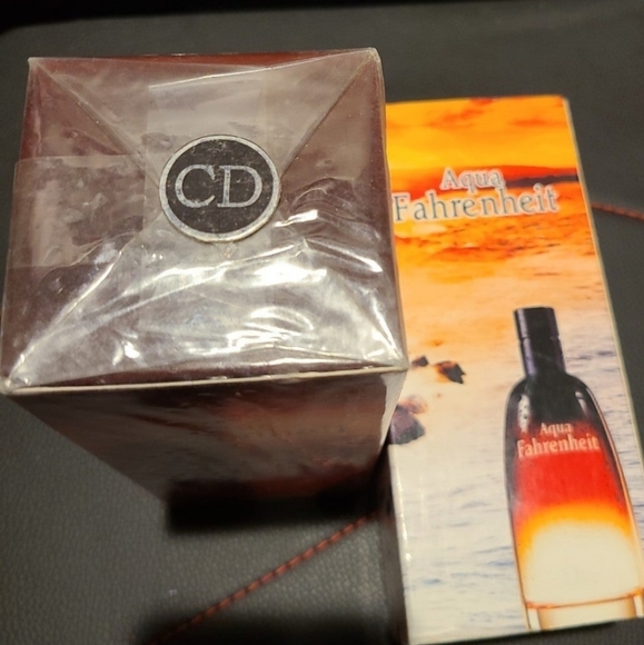 NWT DISCONTINUED EXTREMELY RARE DIOR AQUA FAHRENHEIT - Picture 2 of 2